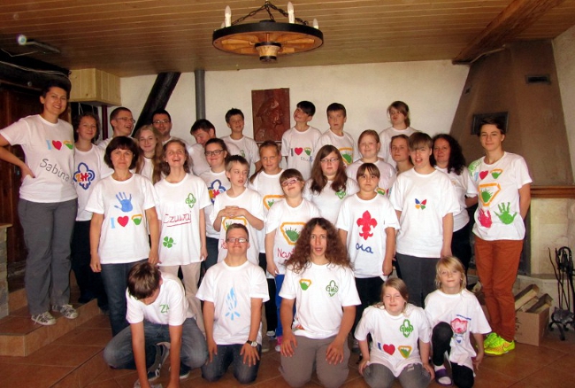 Fotografia: Zielone Słońce w Schronisku Harcerskim &bdquo;Durbaszka&rdquo;, wrzesień 2014